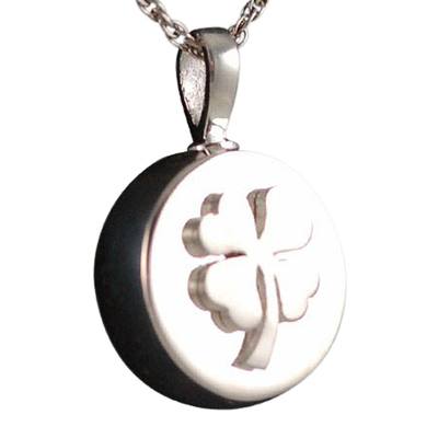 Clover Signet Keepsake Pendant